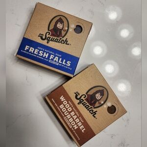 Dr. Squatch Fresh Falls & Wood Barrel Bourbon Soap Duo Set Of 2 Neq